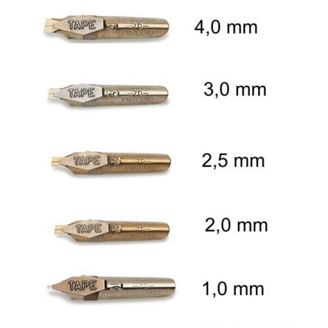 Stalówka artystyczna Redisówka ścięta Bandzug Calligraphy 1mm - 2